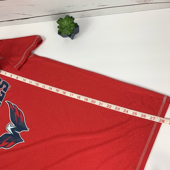 NHL Shirt Washington Capitols Short Sleeve Shirt - Picture 5 of 7